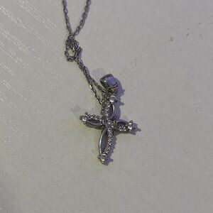 Silver Cross necklace